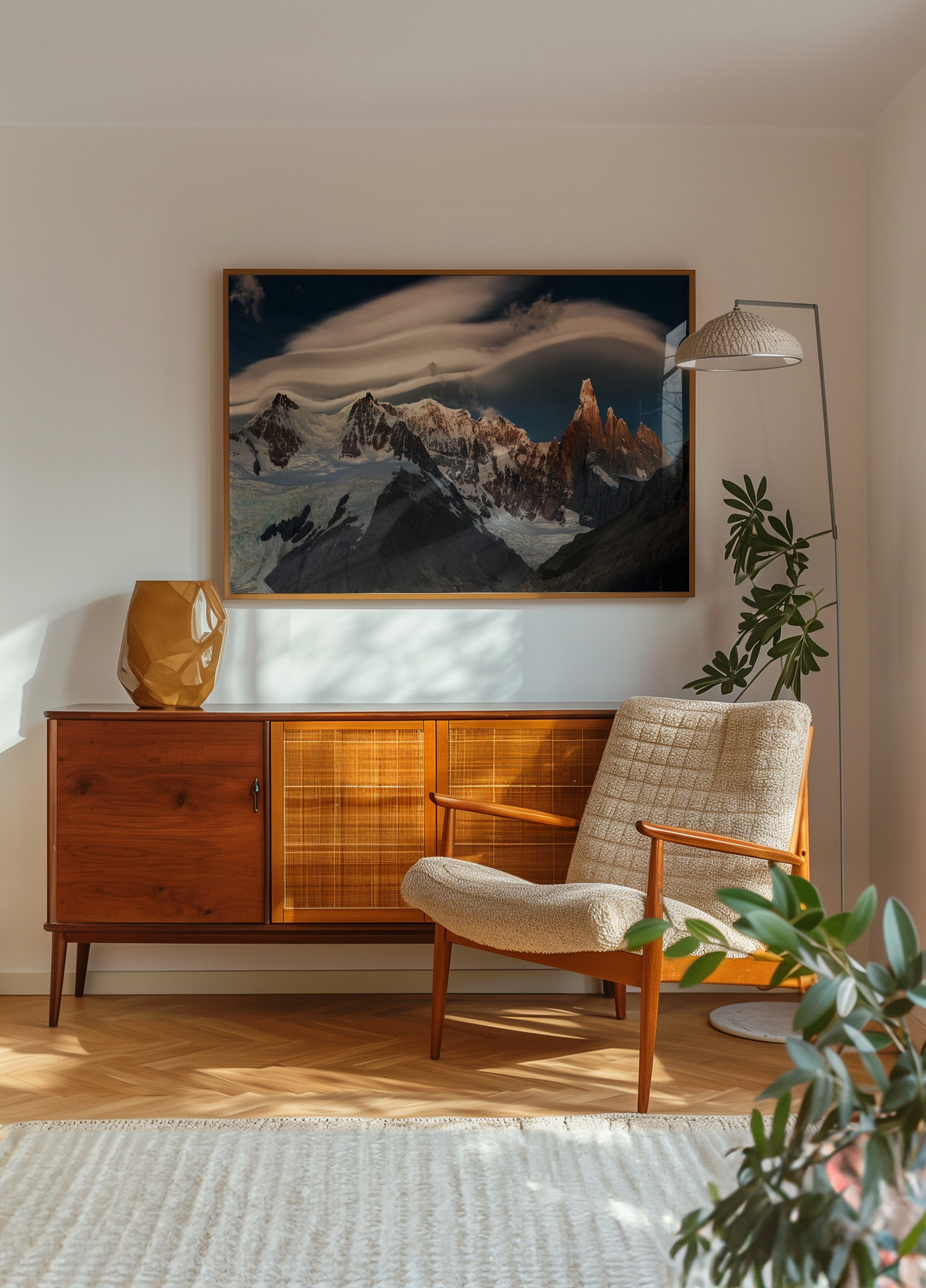 Golden Peaksin linssimäinen pilvi