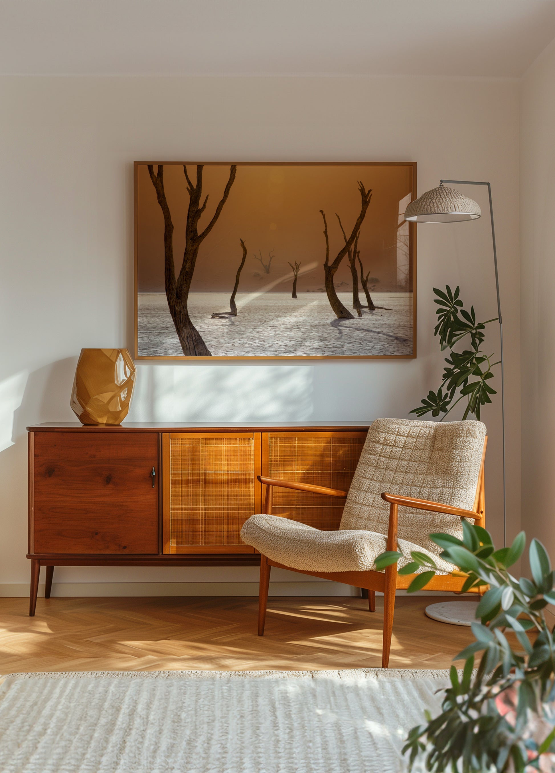 Oranssit aavikkopuut