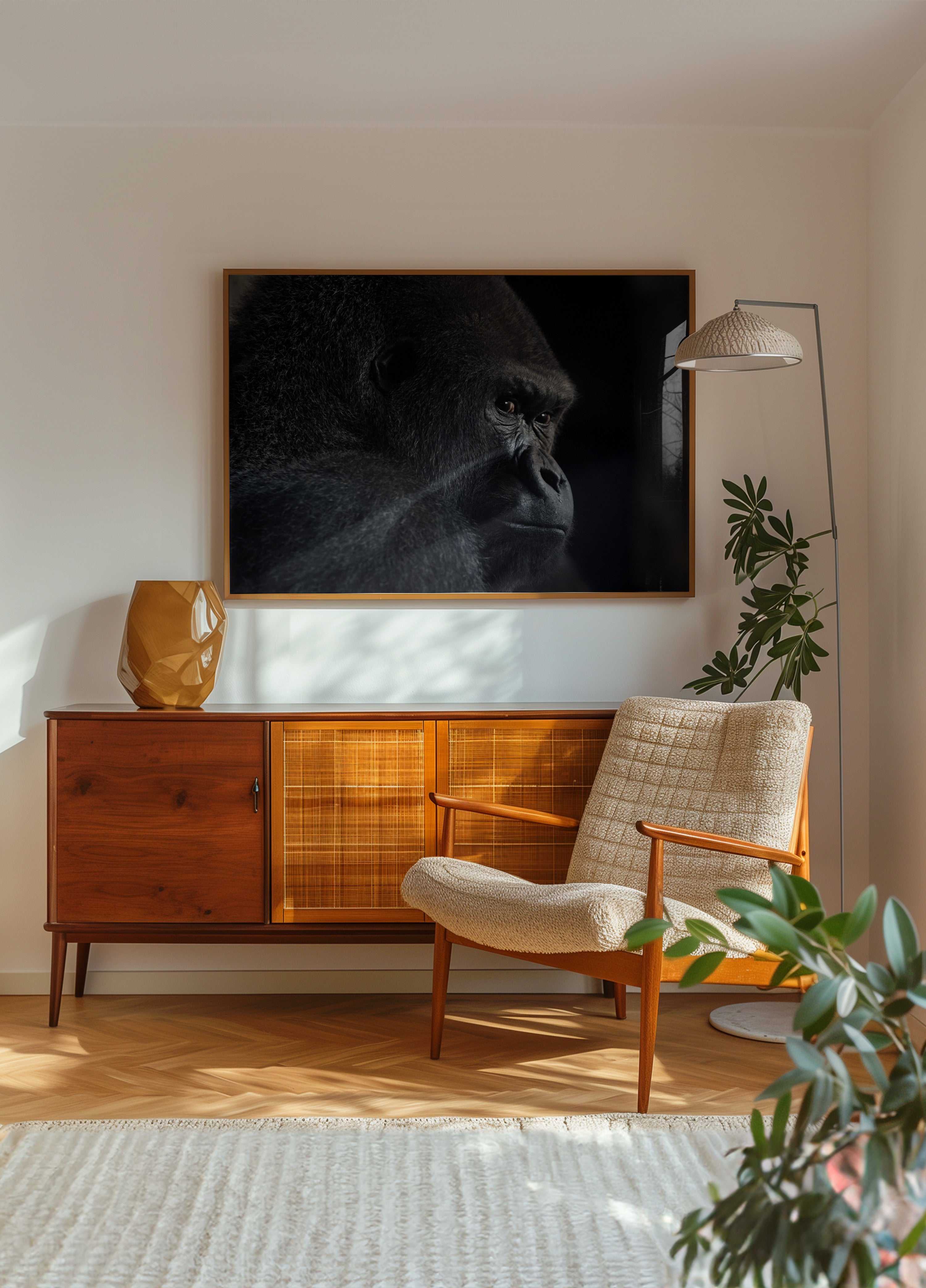 Mietteliäs Gorilla-profiili