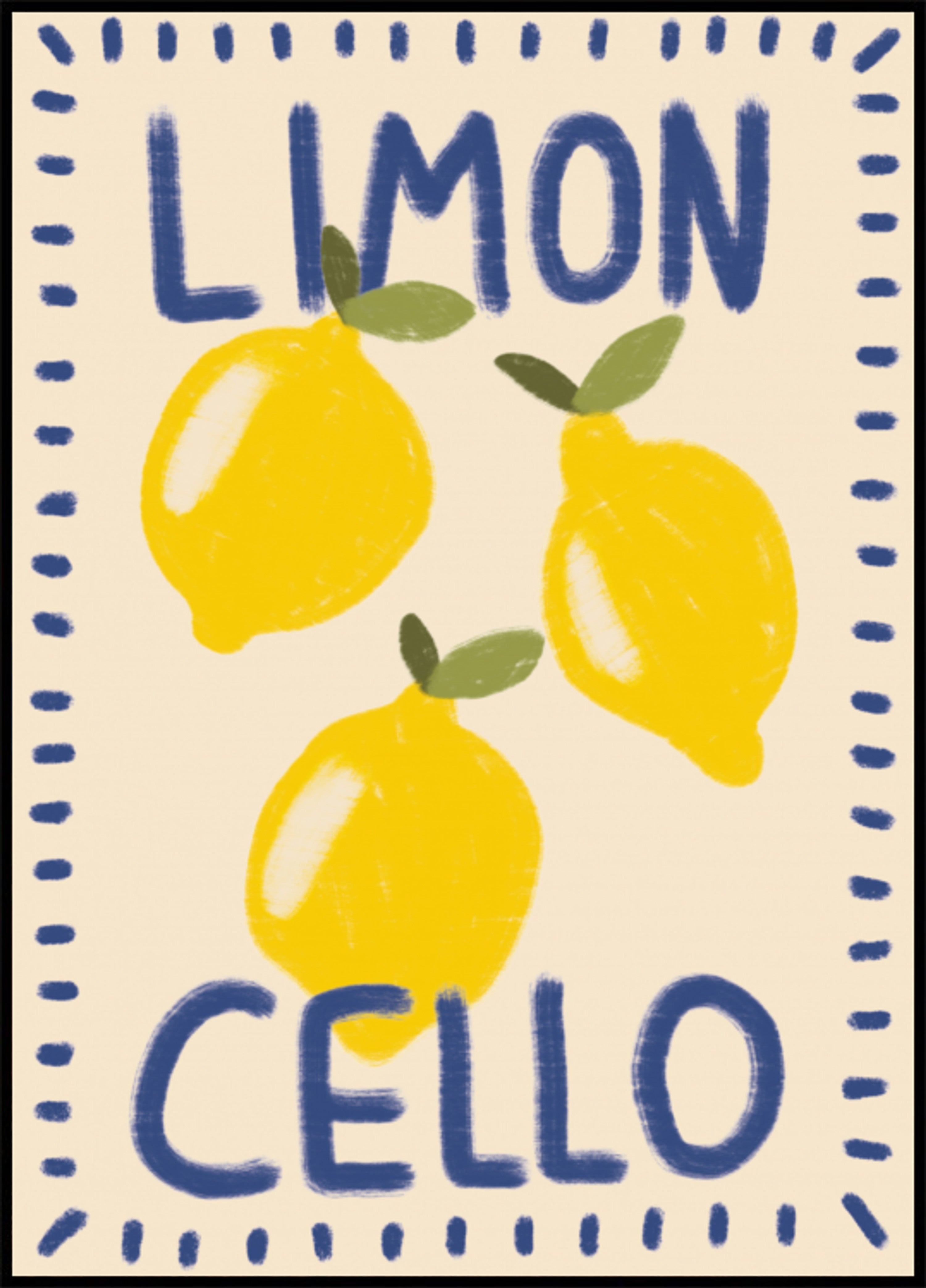 Tuoreet Limoncello-sitruunat
