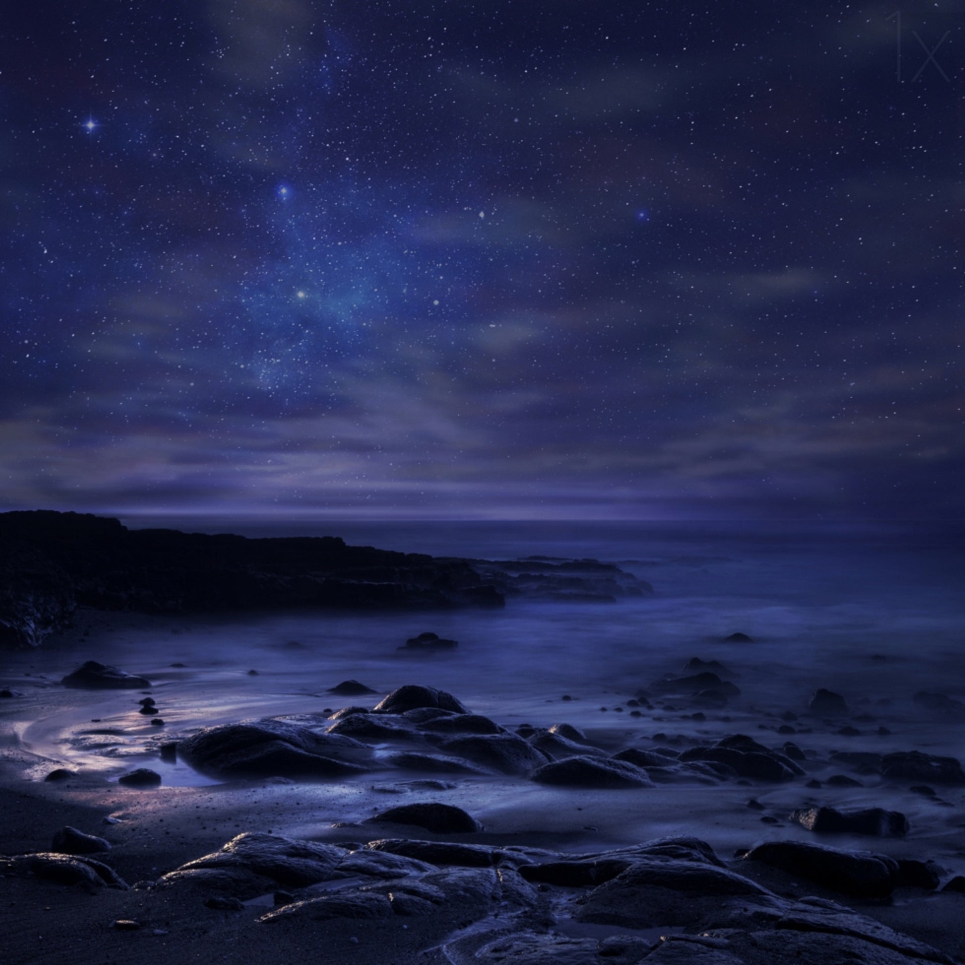 Starry Night Coast