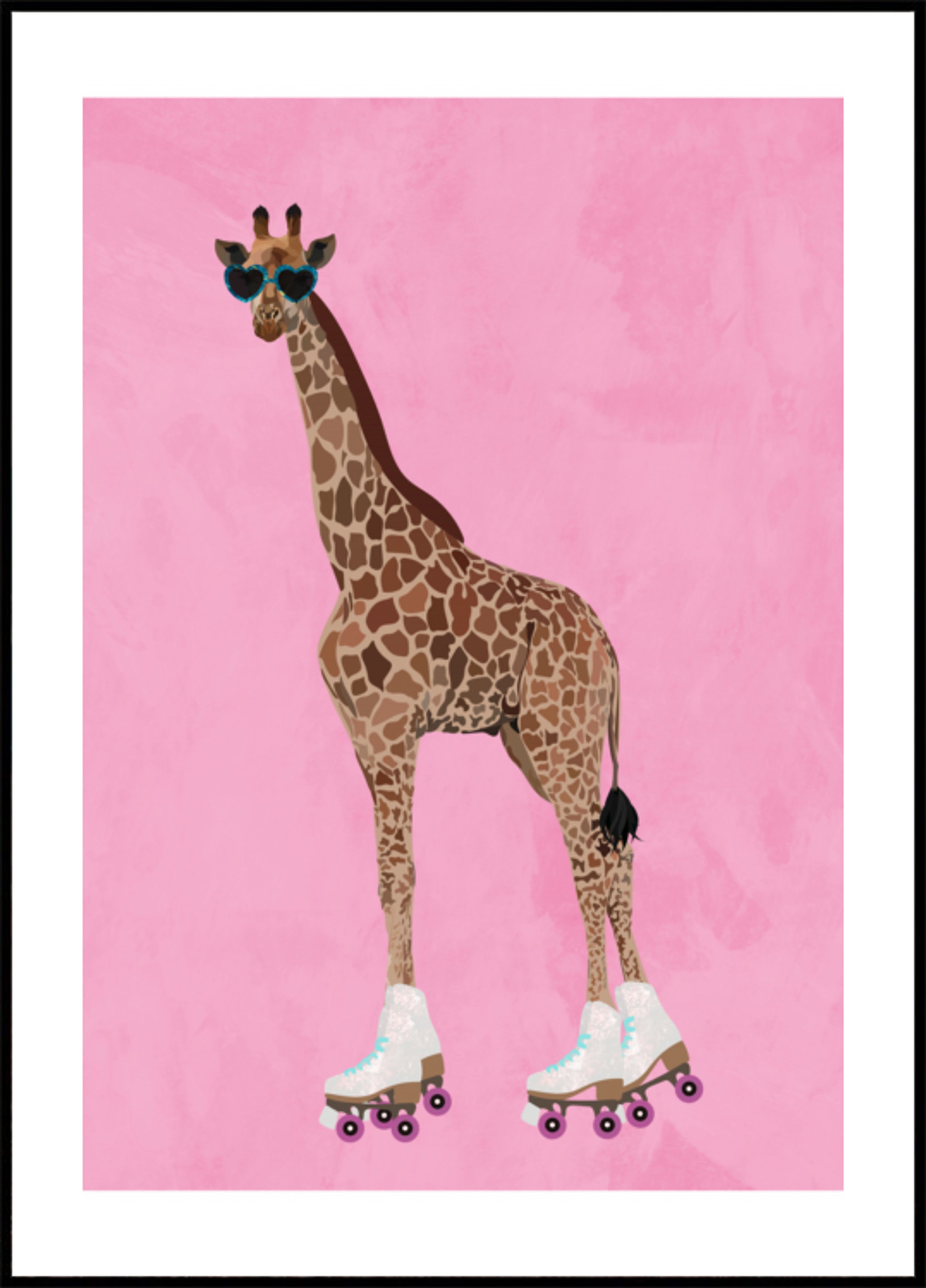 Hienot Giraffe rullaluistimet