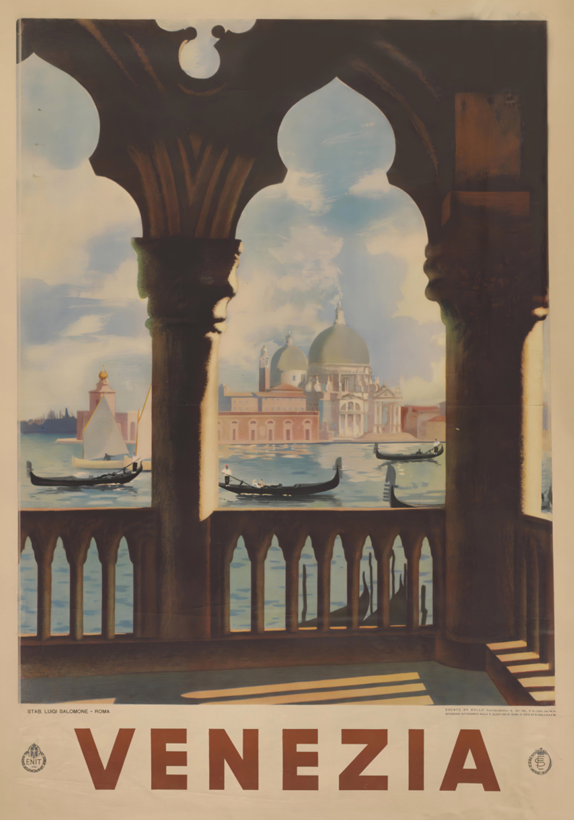 Venetsian Grand Canal -näkymä