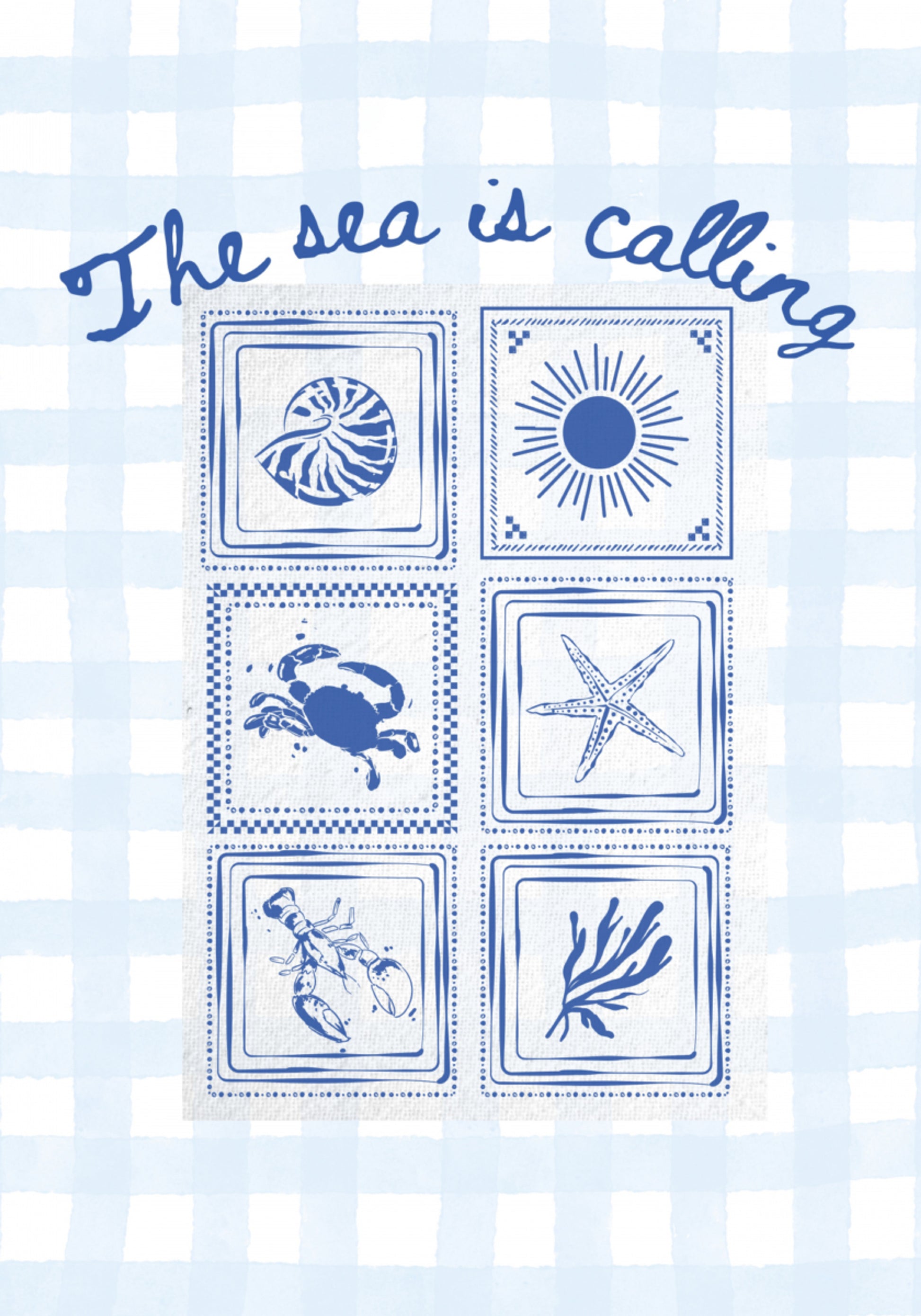 Coastal Sea Life -laatat
