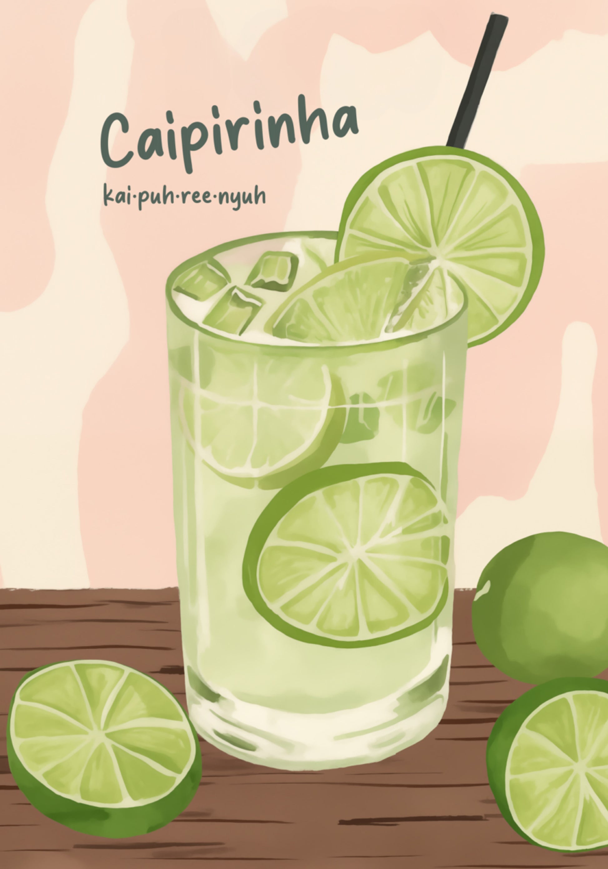 Virkistävä Lime Caipirinha