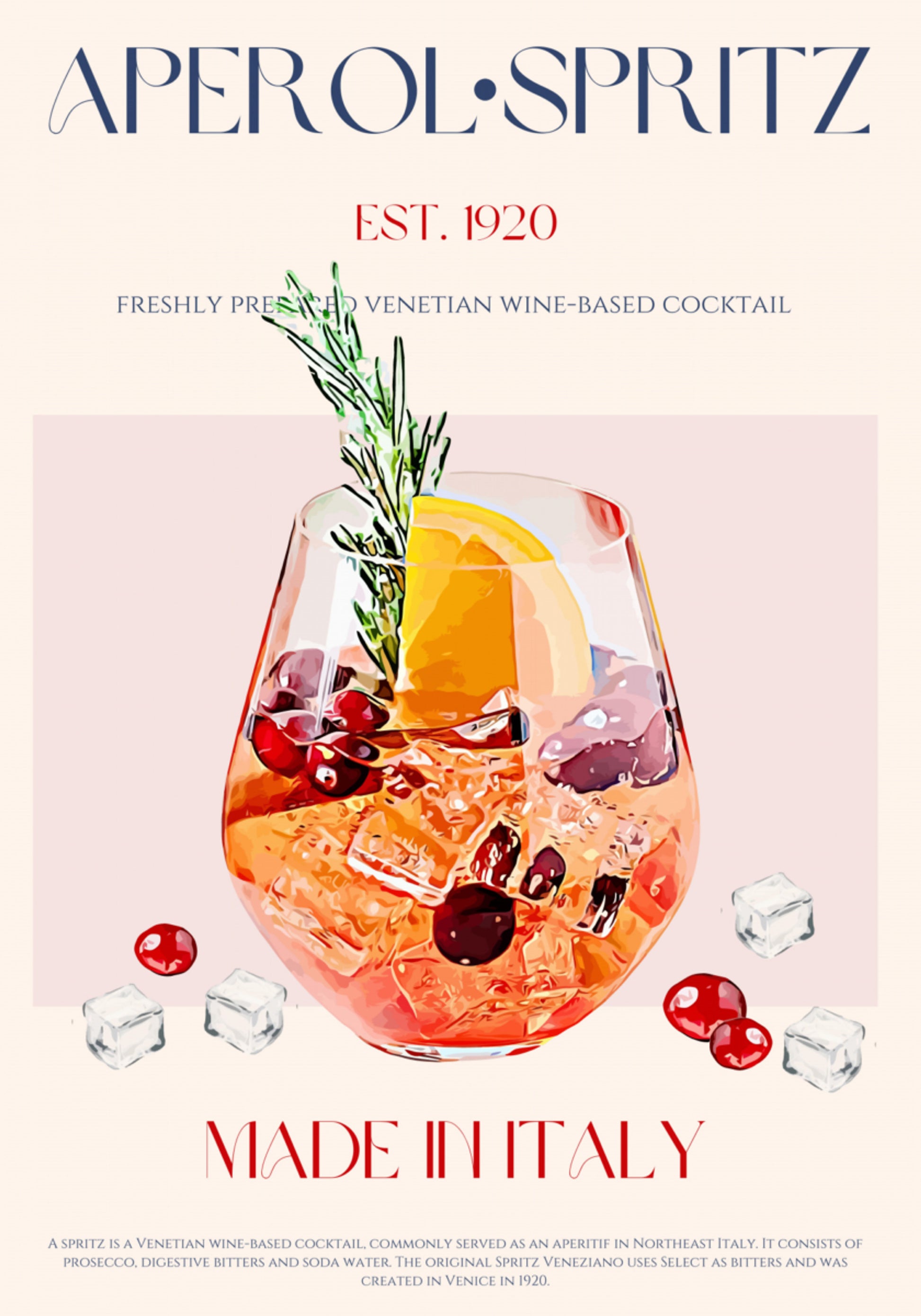 Venetsialainen Spritz Cocktail