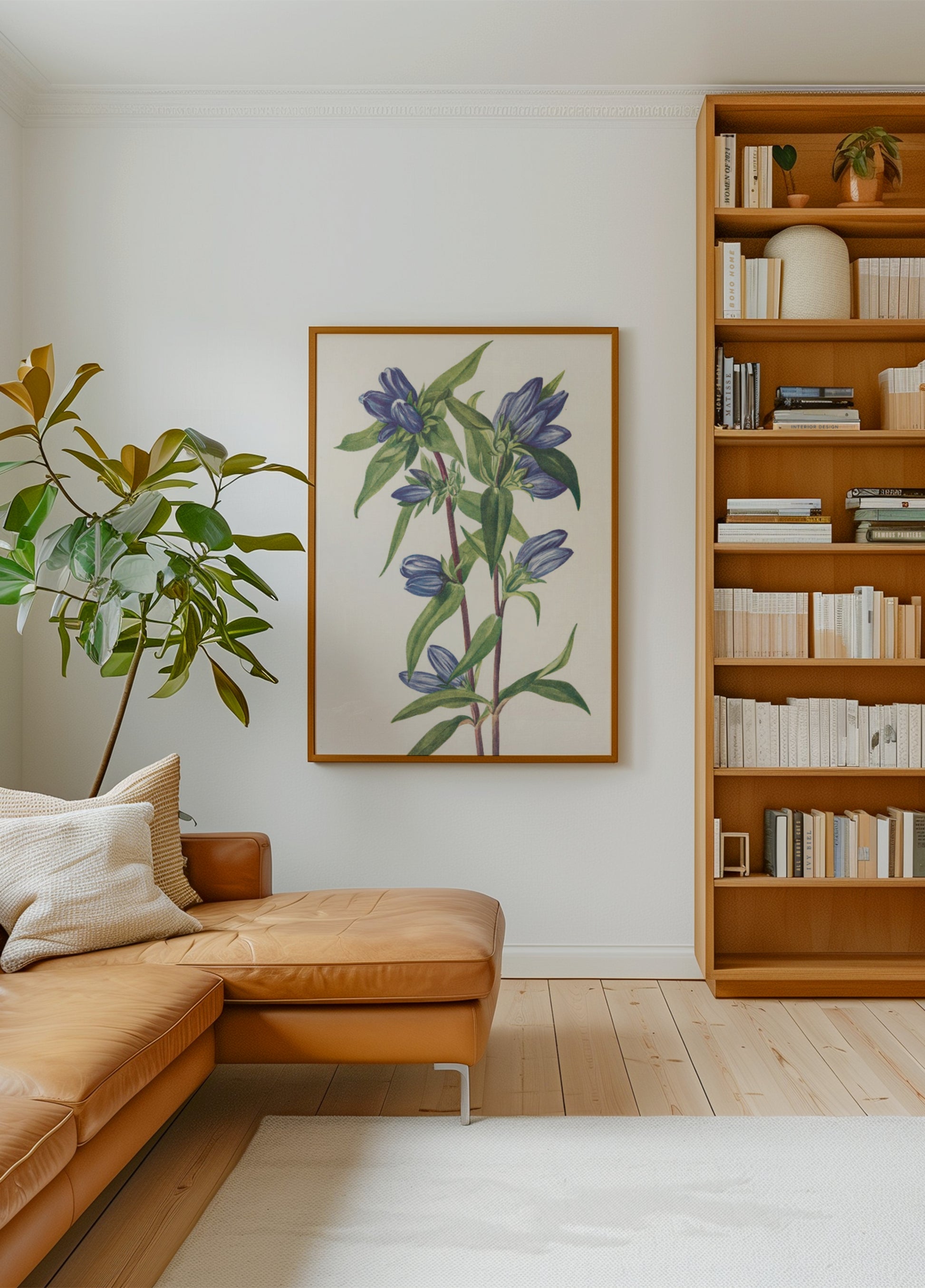Pullo Gentian North American Wildflowersista (1925), kirjoittanut Mary Vaux Walcott