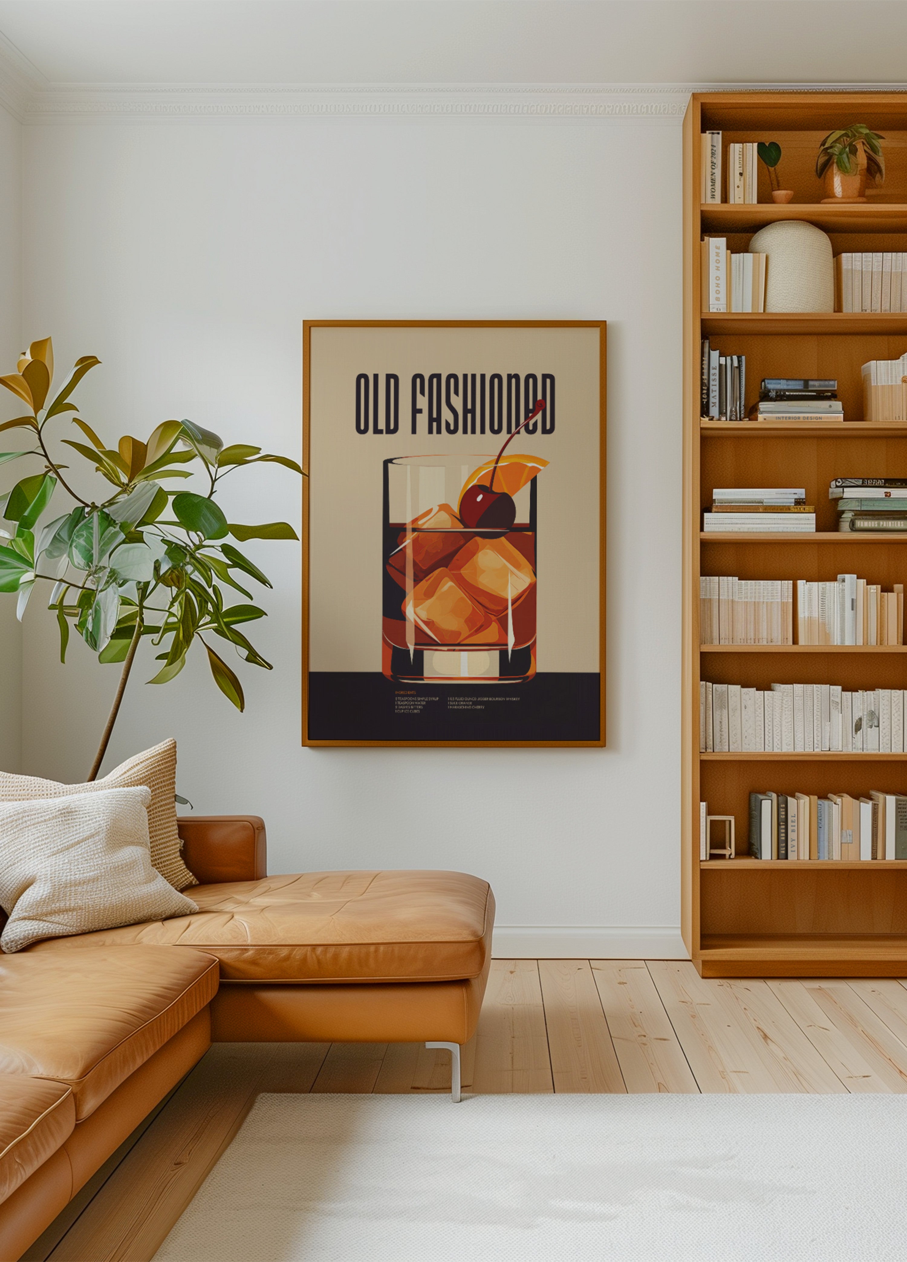 Klassinen vanhanaikainen cocktail