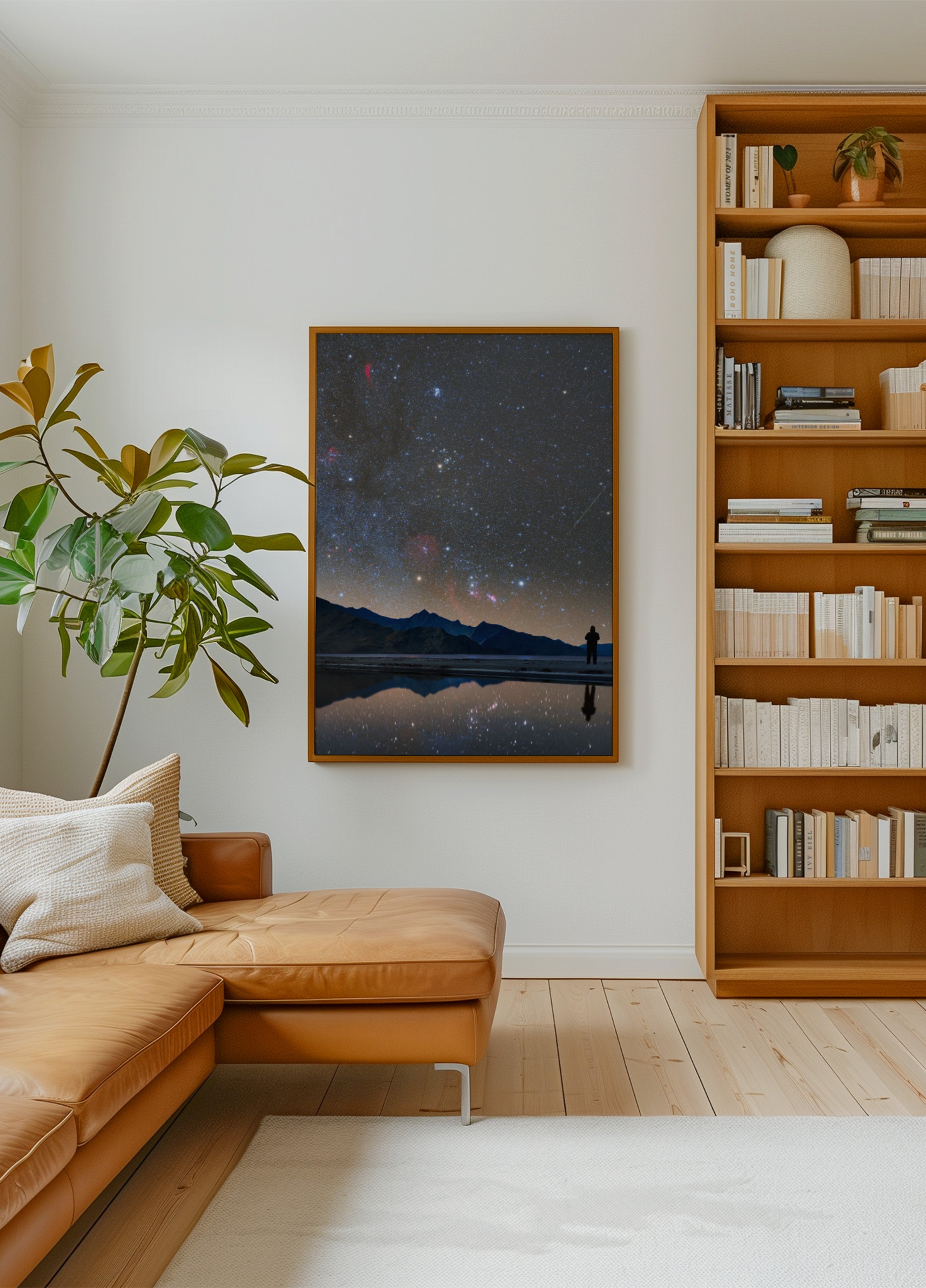Stargazer Night Sky -heijastus