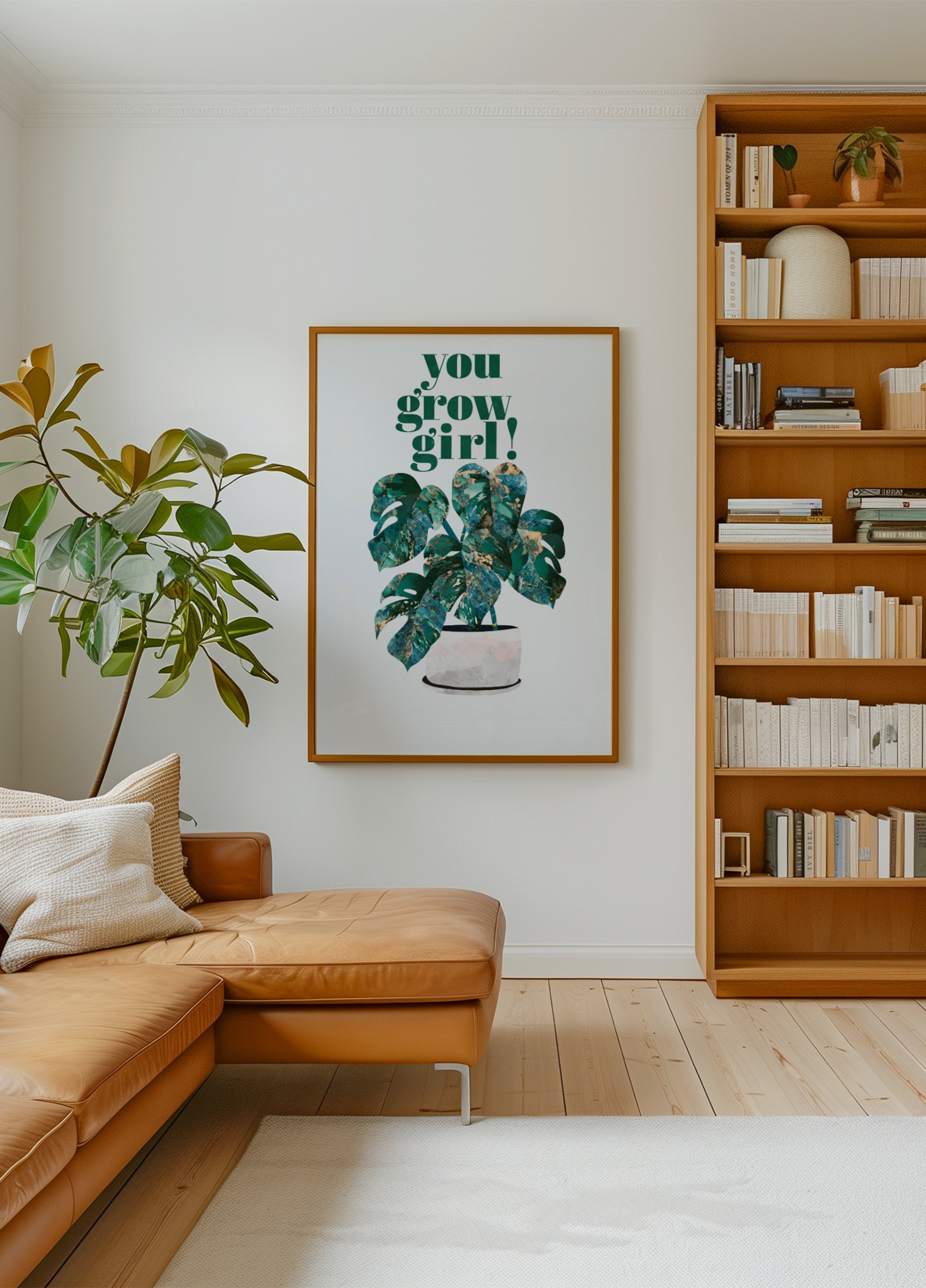 Sinusta kasvaa tyttö Monstera