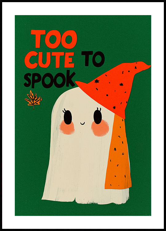 Charming Ghost Whimsy Plakat - Posterbox
